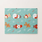 Bold Christmas Aesthetic- Bright, Merry Holiday  Legpuzzel (Horizontaal)