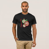 Bold Christmas Balls Ornament T-shirt (Voorkant volledig)