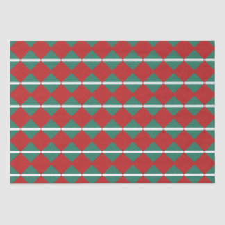 Bold Christmas Diamonds Tissuepapier