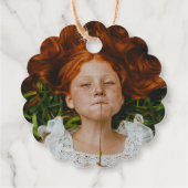 Bold Chunky Geometric Joy Kleurrijke Stippen Moder Bedankjes Labels (Achterkant)