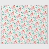 Bold Chunky Geometric Joy Kleurrijke Stippen Vakan Cadeaupapier (Vlak)