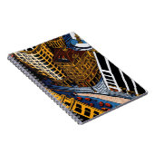 Bold Cityscape Illustration Notitieboek (Rechterzijde)