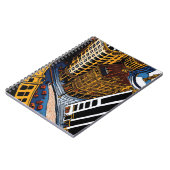 Bold Cityscape Illustration Notitieboek (Linkerzijde)