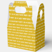 Bold Class of 2026 Graduation Pattern Bedankdoosjes (Open)