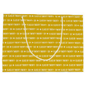 Bold Class of 2026 Graduation Pattern Groot Cadeauzakje (Achterkant)