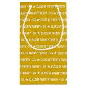 Bold Class of 2026 Graduation Pattern Klein Cadeauzakje (Achterkant)