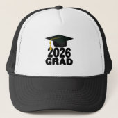 Bold Class of 2026 Graduation Trucker Pet (Voorkant)