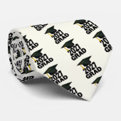 Bold Class of 2027 Graduation Stropdas (Opgerold)