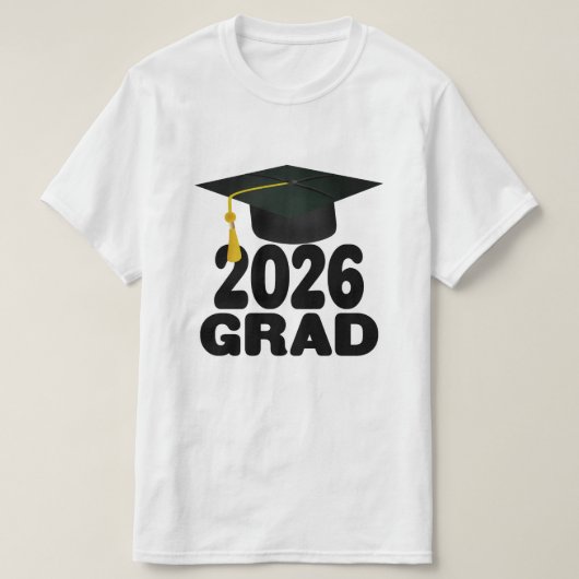 Bold Class van het Afstuderen 2026 T-shirt (Design voorkant)