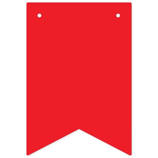 Bold Classic Red Background – Wedding Design Vlaggetjes (Tweede vlag)