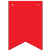 Bold Classic Red Background – Wedding Design Vlaggetjes (Eerste vlag)