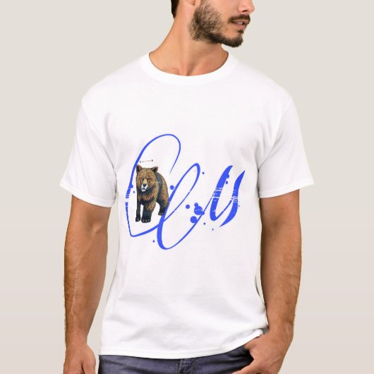 Bold CM Beer Graphic – Mannen T-shirt (Voorkant)