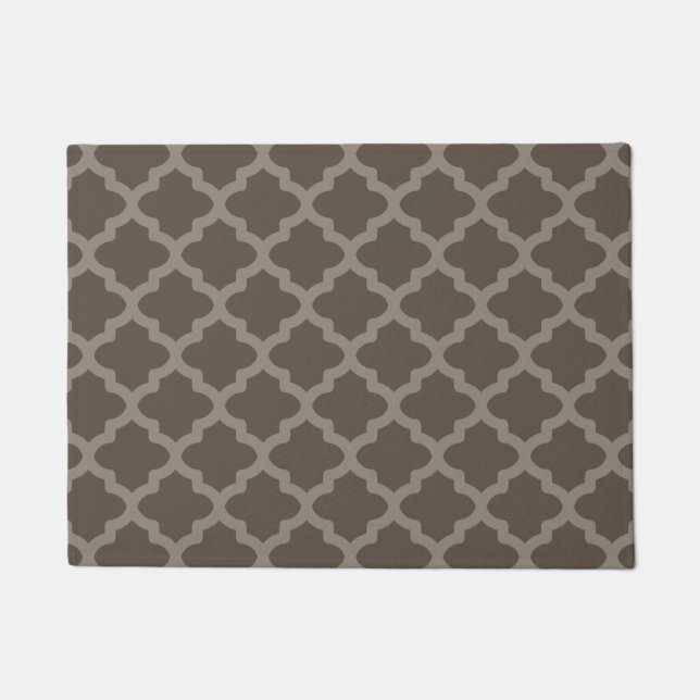 Bold Cocoa Brown Doormat Deurmat (Voorkant)