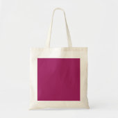 Bold Color Block Wedding Invite – Magenta Tote Bag (Voorkant)