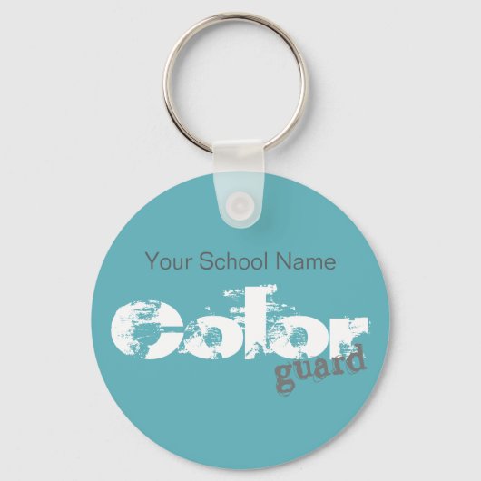 Bold Color Guard Typografie | SLEUTELHANGER (Voorkant)