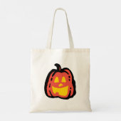 Bold Colorful Minimalist Halloween Tote Bag (Achterkant)