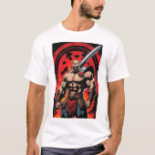 Bold Comic Style Fighter Shirt (Voorkant)