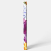 Bold country flower pattern - large  samsung galaxy hoesje (Linkerkant)