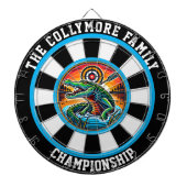 Bold Crocodile Lake Target Art Dartbord (Voorkant)