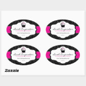 Bold Cupcake Stickers (Vel)