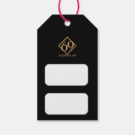 Bold Custom Gift Label – Schrijf uw bericht in sti Cadeaulabel (Achterkant)