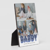 Bold Dad Family Moments Foto Fotoplaat (Zijkant)