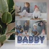 Bold Dad Family Moments Foto Fotoplaat