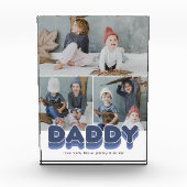 Bold Dad Family Moments Photo Block Fotoblokken (Voorkant)