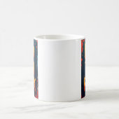Bold Dad You Rock Vaders Day Modern Design Koffiemok (Center)