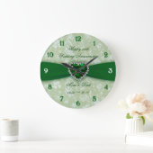 Bold Damask 55th Wedding Jubileum Grote Klok (Huis)