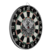 Bold Deer Target Forest Art Dartbord (Voorkant Links)