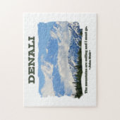 Bold Denali / De bergen bellen...J Muir Legpuzzel (Verticaal)