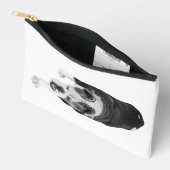 Bold Dog Forward Motion Inspires Daily Routines Etui (Open)