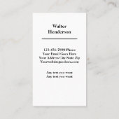 Bold Dog Trainer Visitekaartjes (Achterkant)