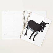 Bold Donkey Silhouette Boerderij Animal Planner