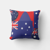 Bold Down Under Hues beroemd gemaakt door Aussie S Kussen (Voorkant)