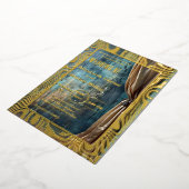 Bold Dramatic Modern Contemporary Folie Invitation Uitnodiging (Gedraaid)