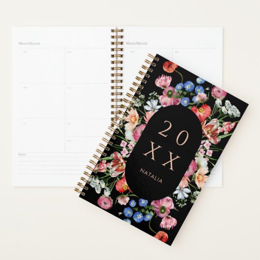 Bold Dutch Master Floral - Aanpasbare planner (Display)