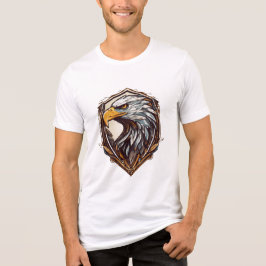 Bold Eagle Crest Tri-Blend Shirt