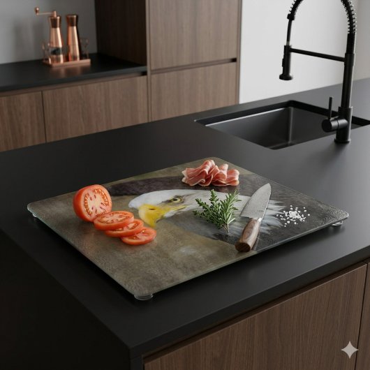 Bold Eagle Glas Snijplank – Sterkte