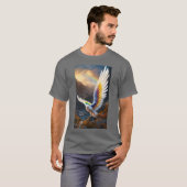 Bold Eagle Graphic T-shirt – Laat je kracht los in (Voorkant volledig)