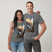 Bold Eagle Graphic T-shirt – Laat je kracht los in (Unisex)