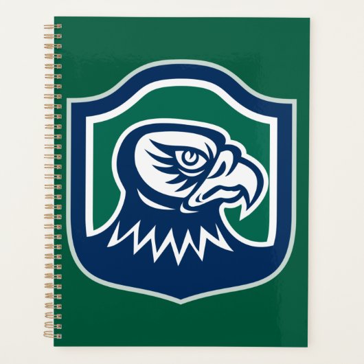 Bold Eagle Head Mascot Logo Planner (Voorkant)