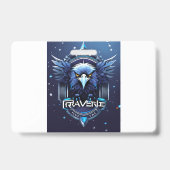 Bold Eagle Logo Badge | Powerful Eagle Head Pin Bu (Achterkant)