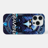 Bold Eagle Logo iPhone 16 Pro Hoesje | Gedetaillee iPhone 15 Pro Case (Achterkant horizontaal)
