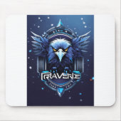 Bold Eagle Logo Mouse Pad | Powerful Eagle Head De Muismat (Voorkant)