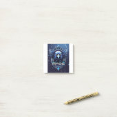 Bold Eagle Logo Post-it Notes | Powerful Eagle Hea (Op bureau)