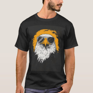 Bold Eagle Prints – Natuur-geïnspireerde kunst T-shirt
