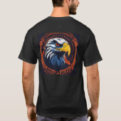 Bold Eagle Vrijheid T-shirt (Achterkant)