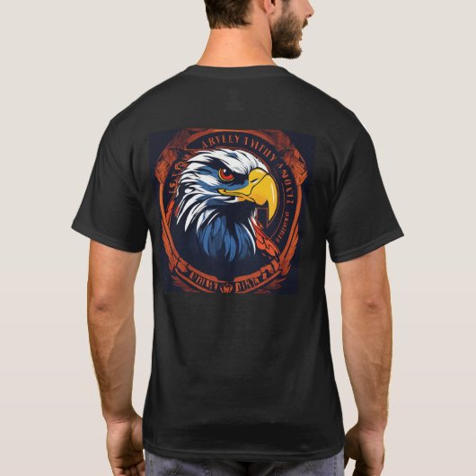Bold Eagle Vrijheid T-shirt (Achterkant)